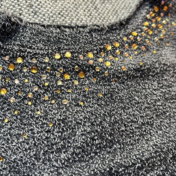 Y2K Vintage Circa 2007 Mcbling Cut out Hoodie, Size: M - Picture 4 of 17